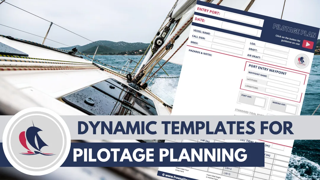 Pilotage Plan PDF Template