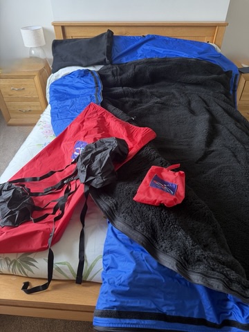 Royal Blue Volvo Ocean Sleeping Bag