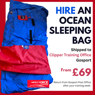 Hire an Ocean Sleepwear Sleeping Bag for your Clipper Training